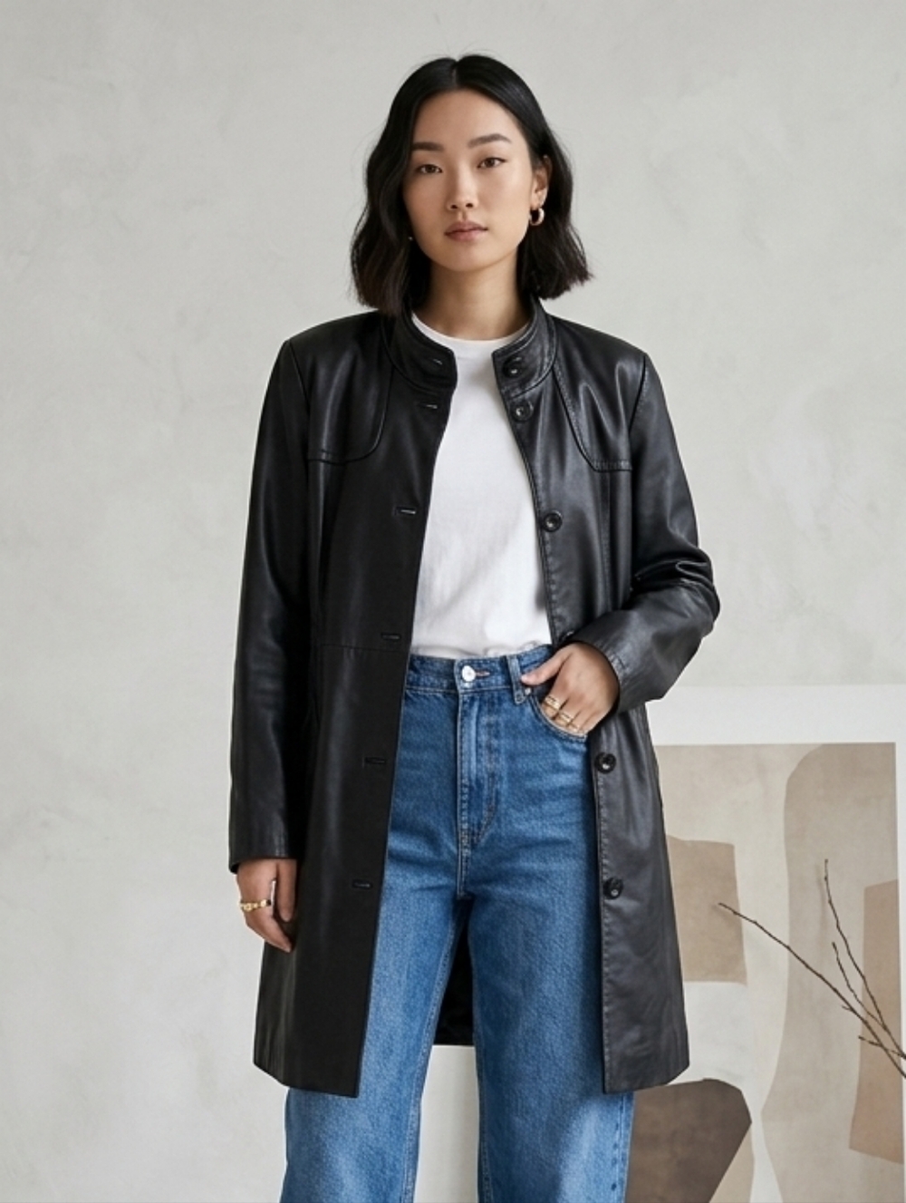Danier Leather Car Coat
